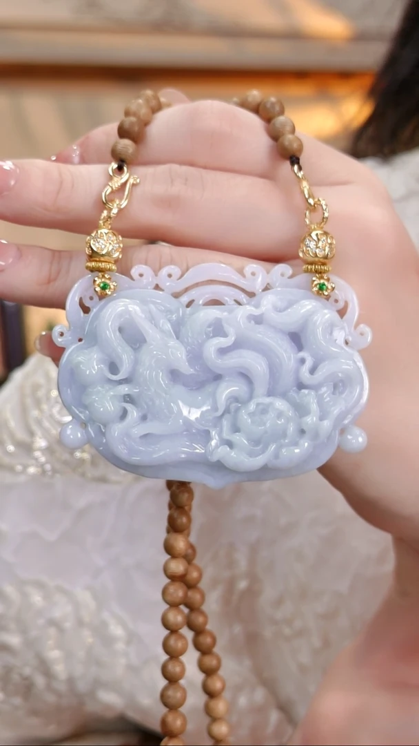 颈饰未镶嵌翡翠国风