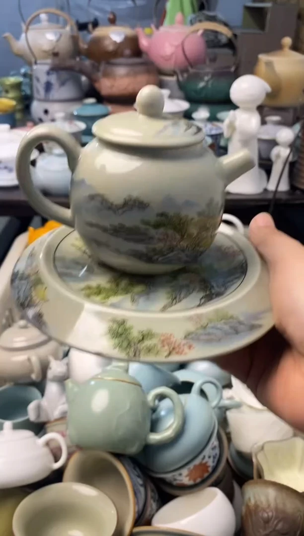 高端 茶壶 茶杯 茶具 轻轻微瑕
