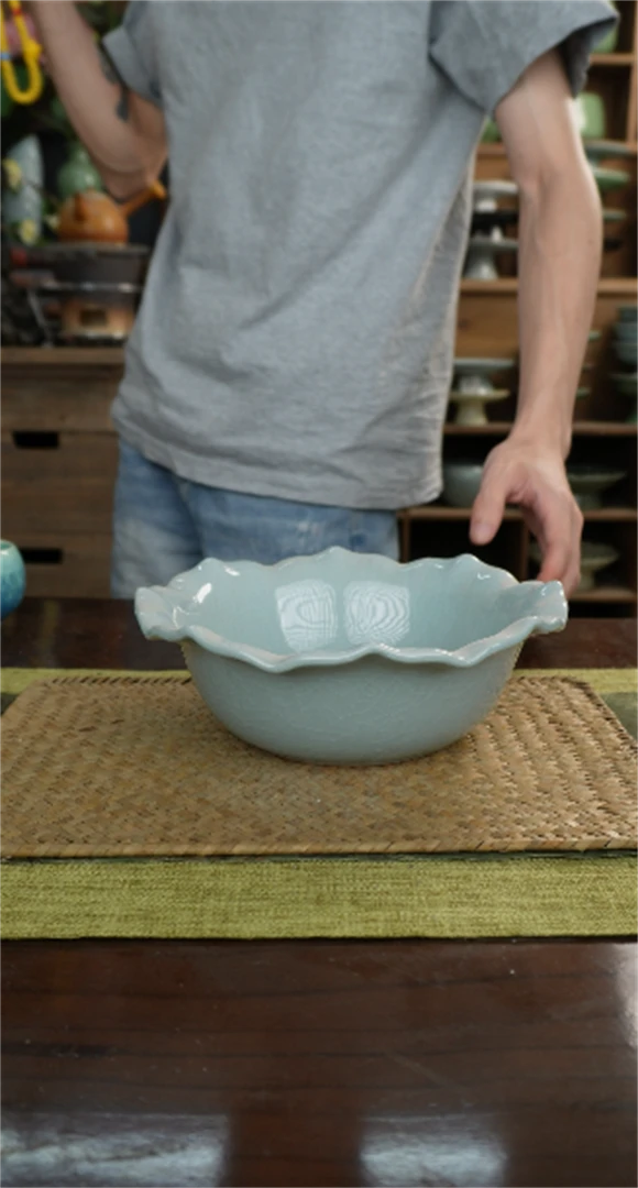 【闪购商品】荷叶茶洗B-22