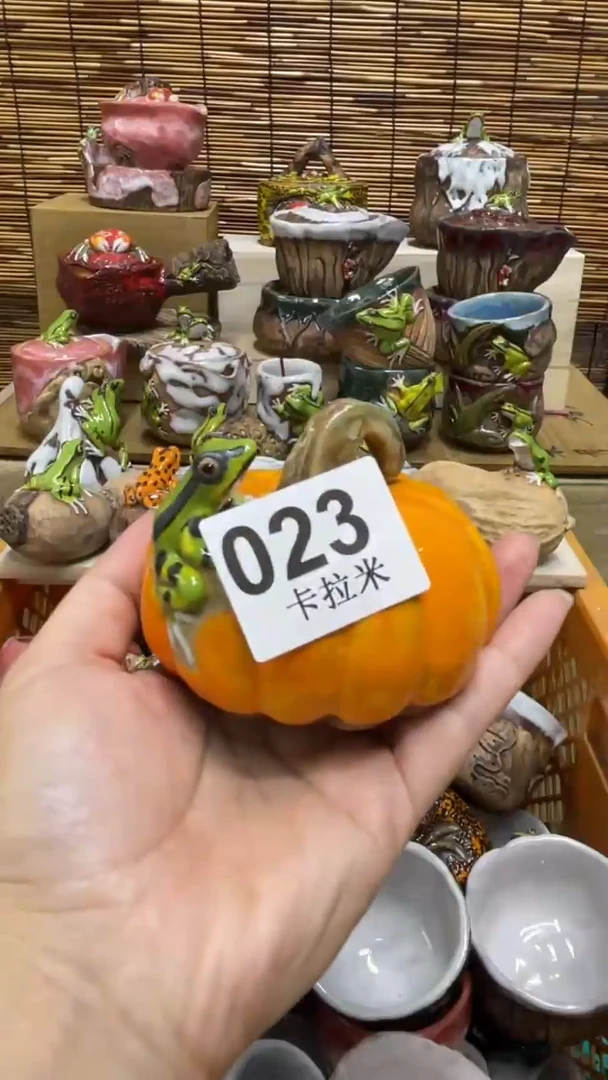 做****的023精美粗陶手工柴烧