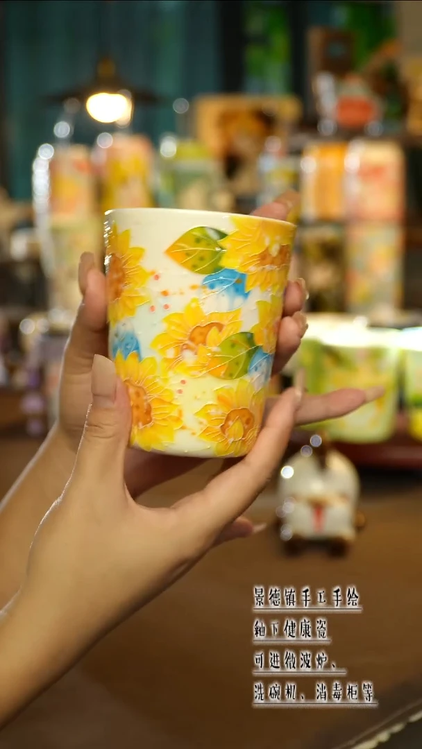 景德镇陶瓷手工手绘&