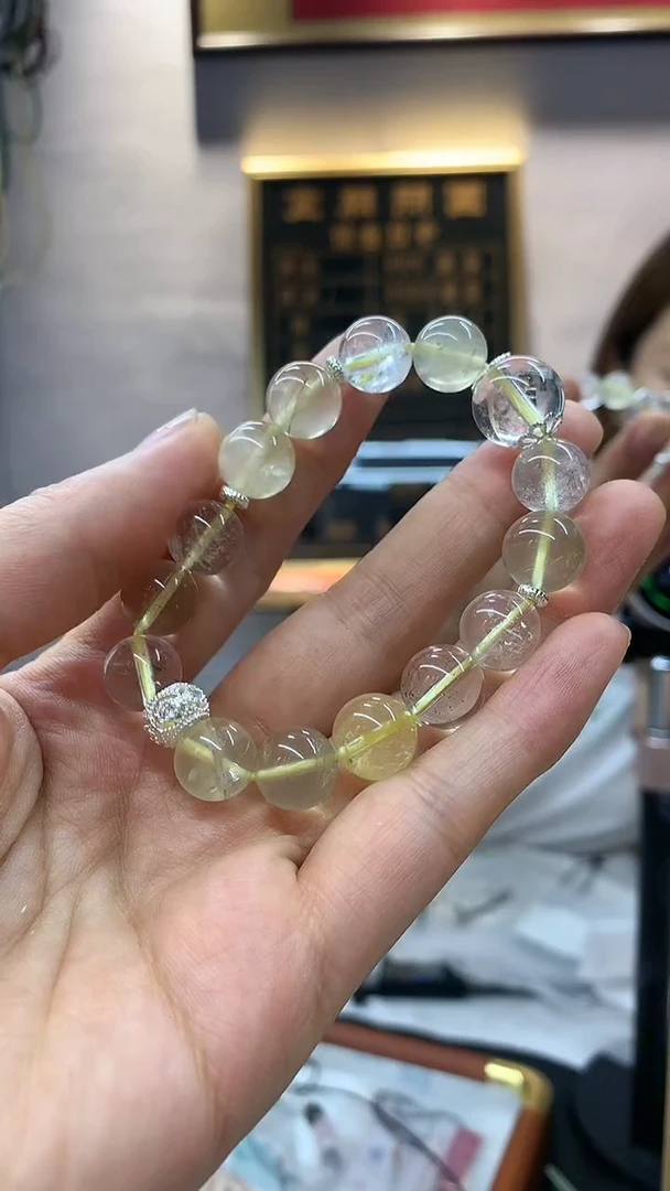 未镶嵌手链水晶手串3