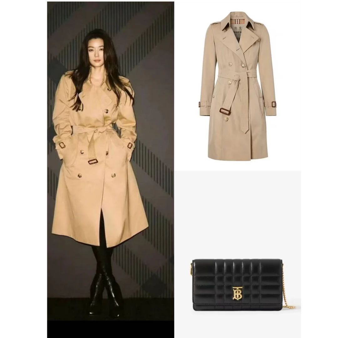 99新 BURBERRY/博柏利 双双臻选/cc00852/博柏利风衣/uk8