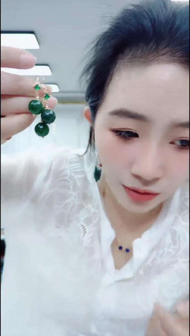 和田玉未镶嵌耳饰20111和田玉耳坠一对