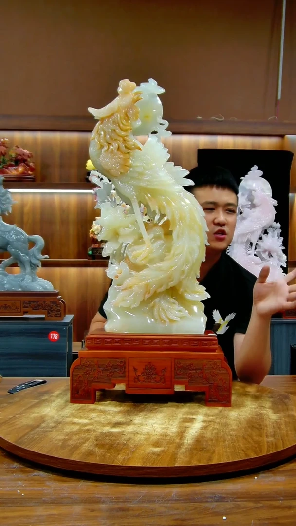 石材曾精品摆件家居摆件