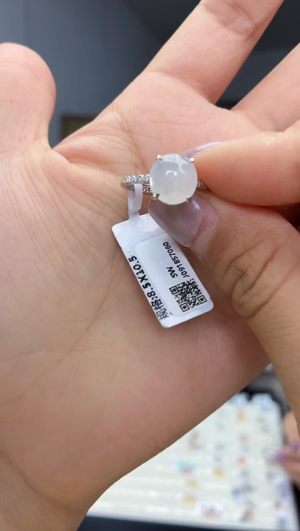 银S925镶嵌戒指翡翠111111111