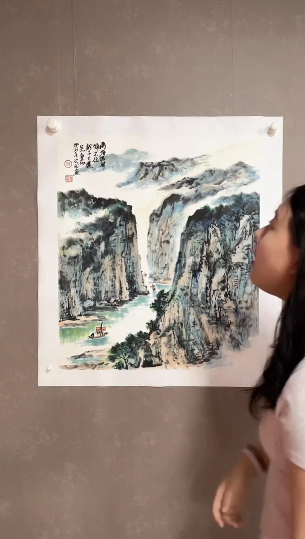 绘画11尚欣田68*68绘画作品