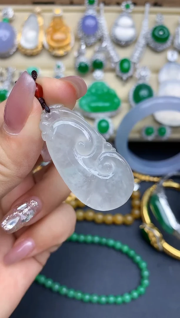 颈饰未镶嵌翡翠48-中国好珍宝