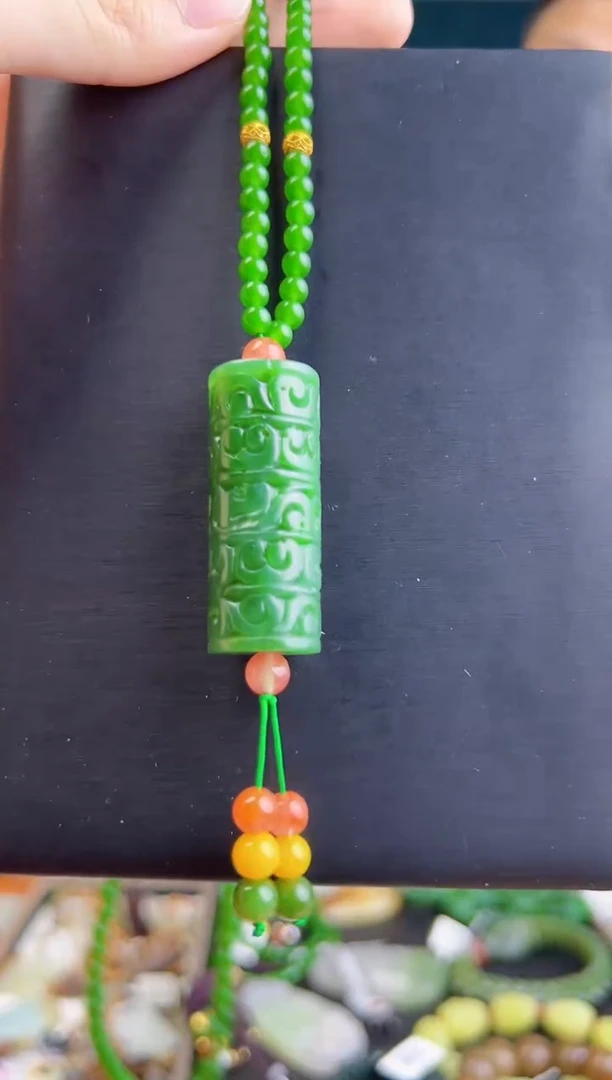 和田玉未镶嵌颈饰多样性发货 拍一单发一个