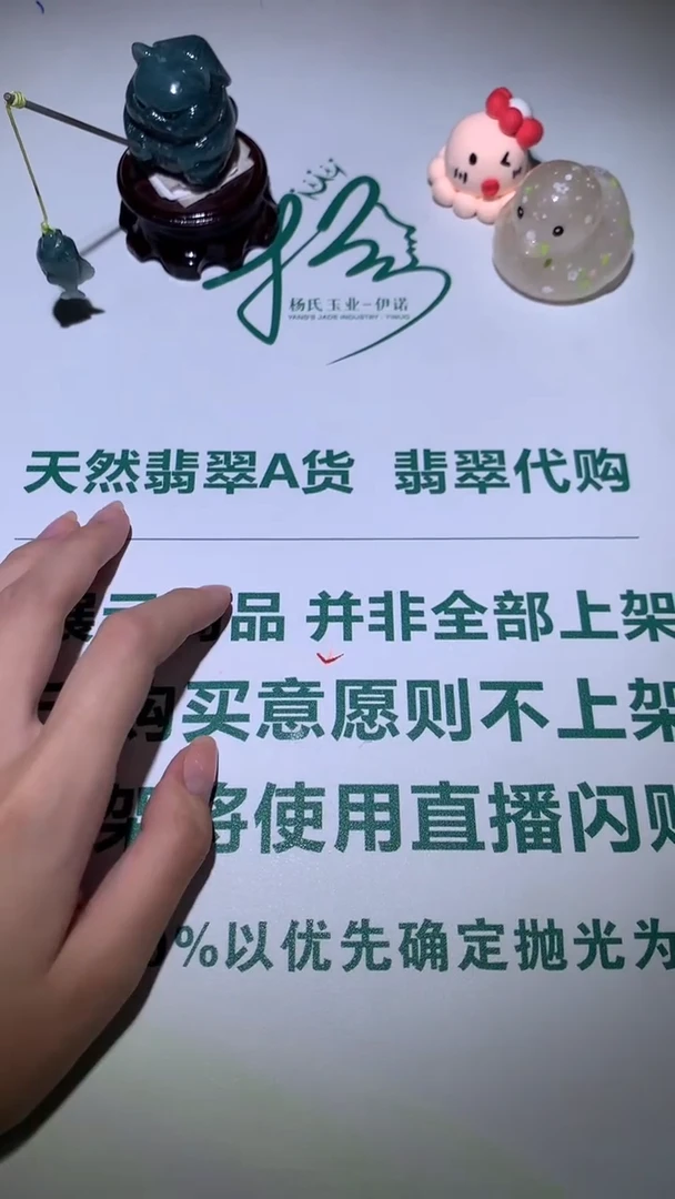 未镶嵌定制翡翠胸****~-毛货不退不换-