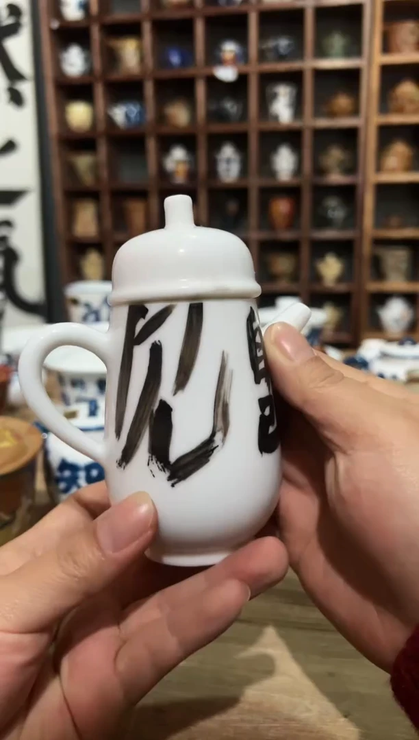 【闪购商品】观云听雨原创手绘茶具