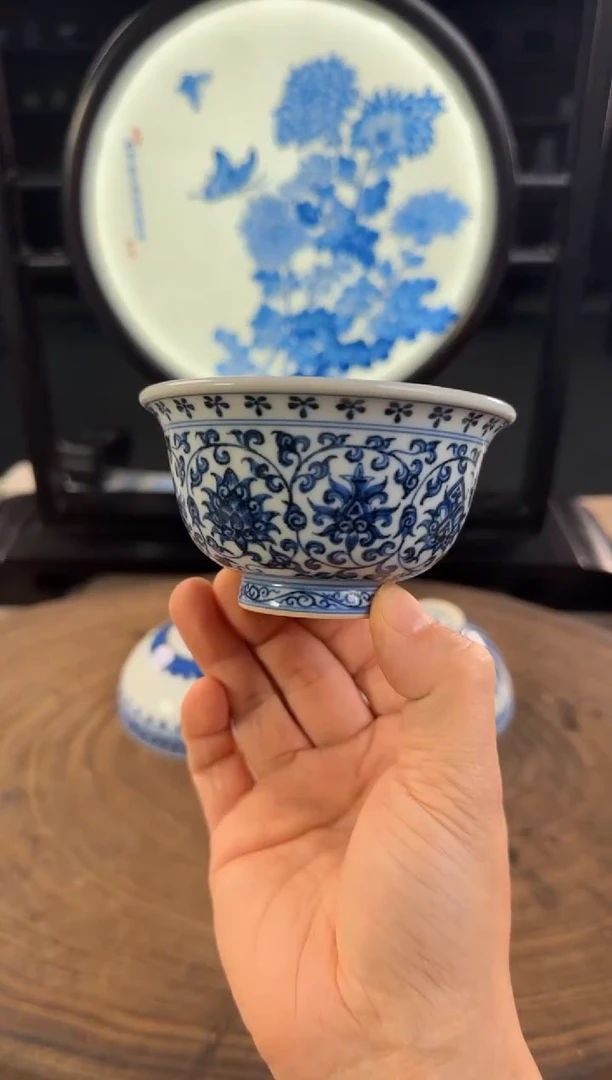 双板桥柴窑双板桥柴窑青花花心