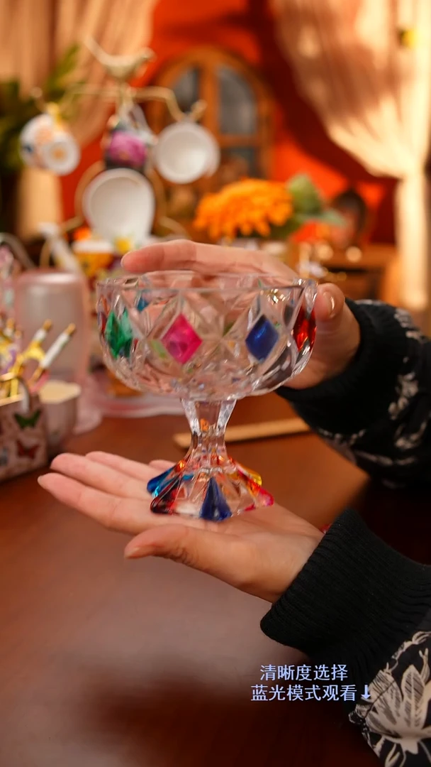 Miss甜甄选好物推荐-水果高足碗