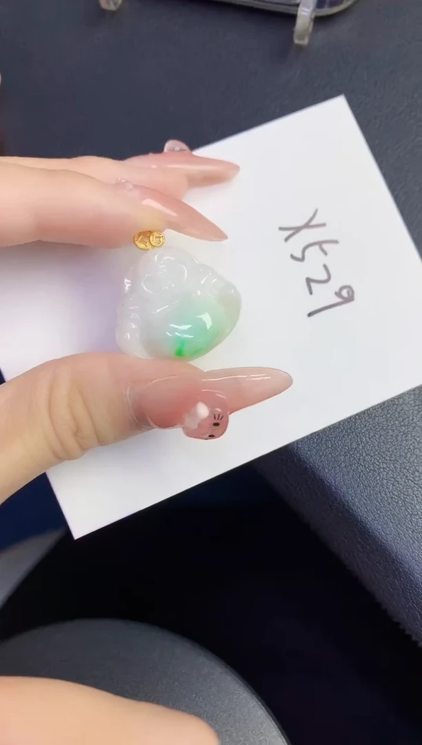 颈饰未镶嵌翡翠缅甸天然翡翠A货