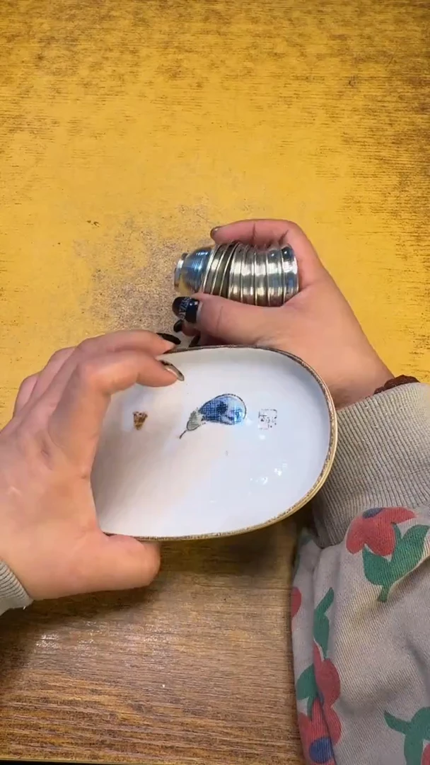 瓷器瓷器瑕疵破破15九件