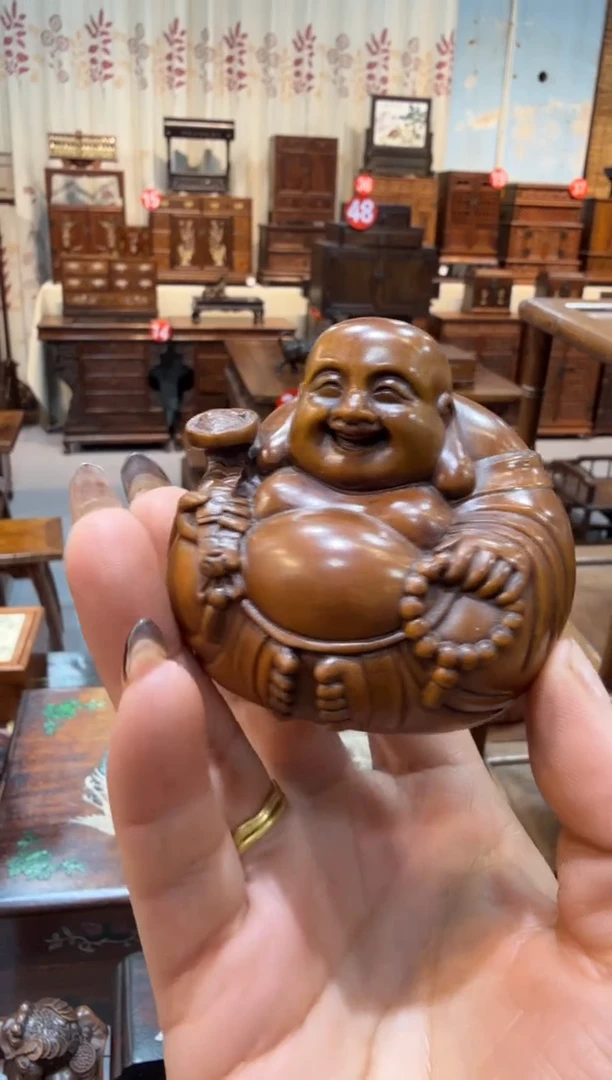 木九*黄杨 弥勒佛摆件
