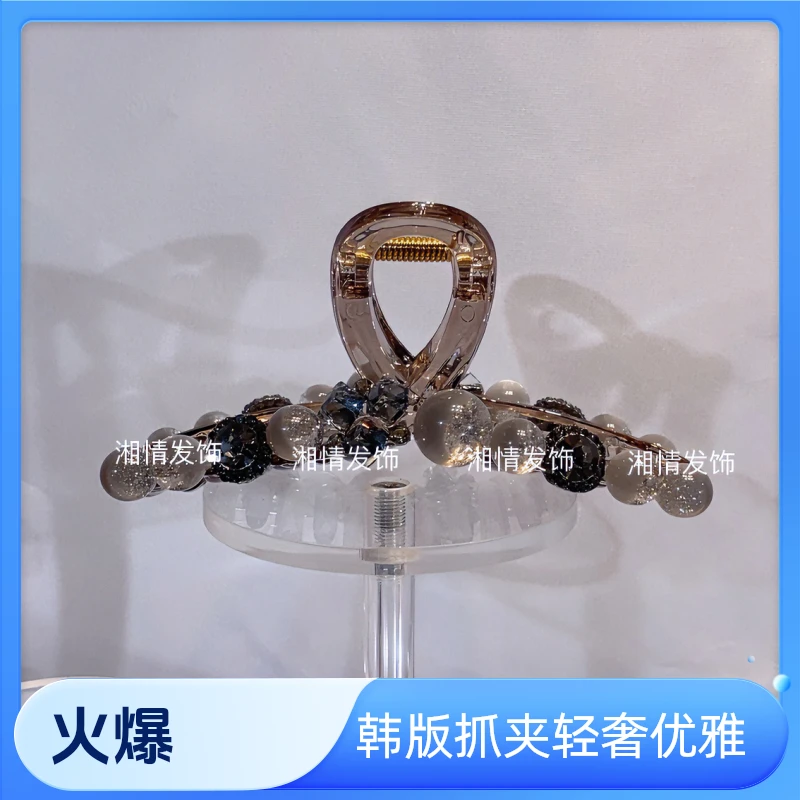 日韩气质简约女发夹法式抓夹原创设计甜美优雅ins轻奢大抓夹