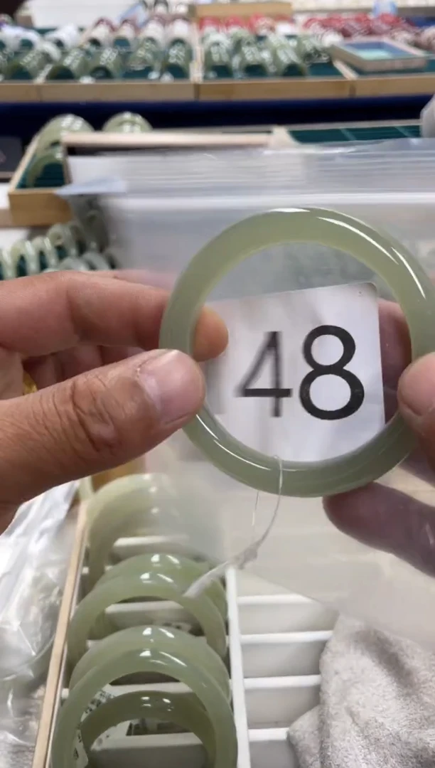 未镶嵌手镯和田玉和田玉手镯 56.7圈口 148号