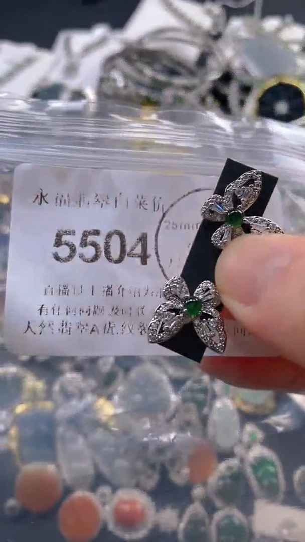 翡翠未镶嵌吊坠(不含链)5504