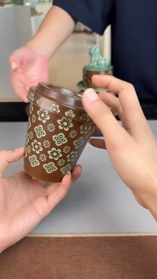 青瓷手工茶器包邮