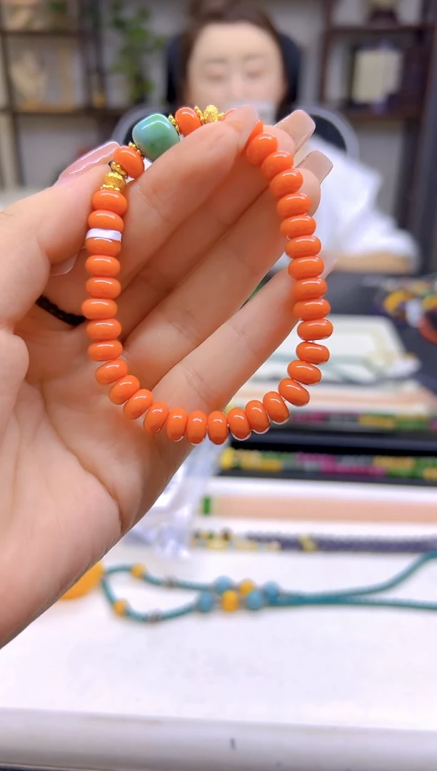 玛瑙/玉髓手链未镶嵌DIY款S733