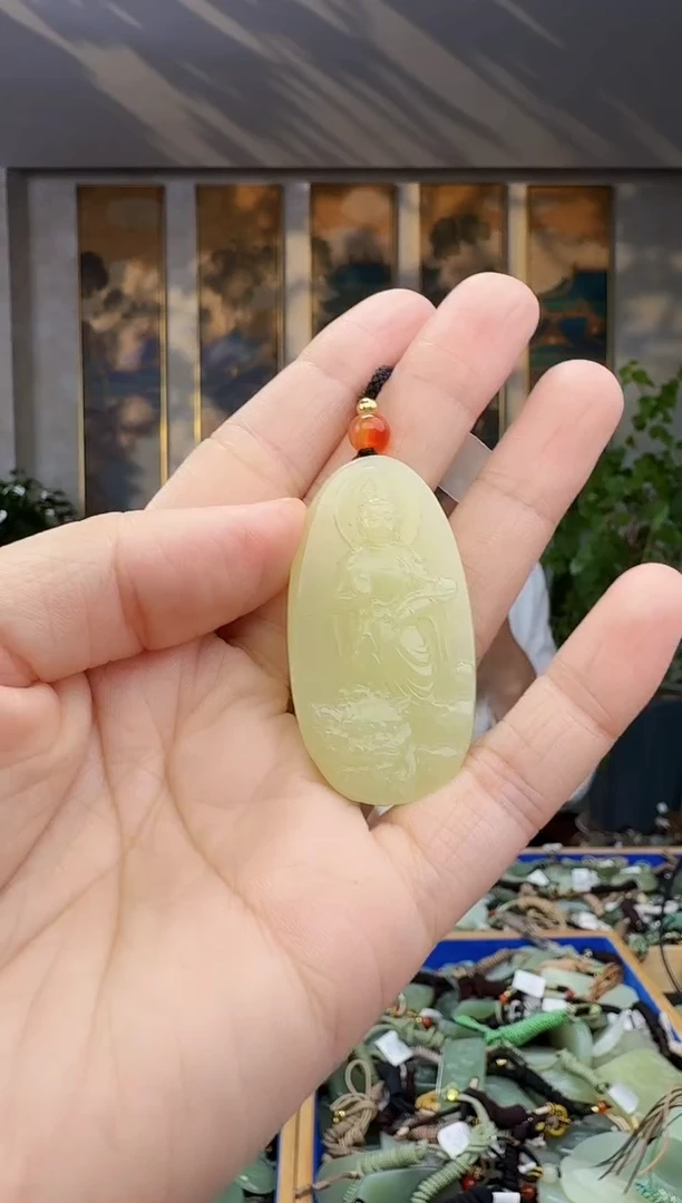 未镶嵌和田玉挂件拍一发一