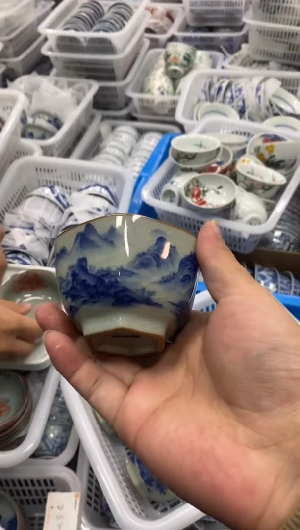陶瓷景德茶具容量约80
