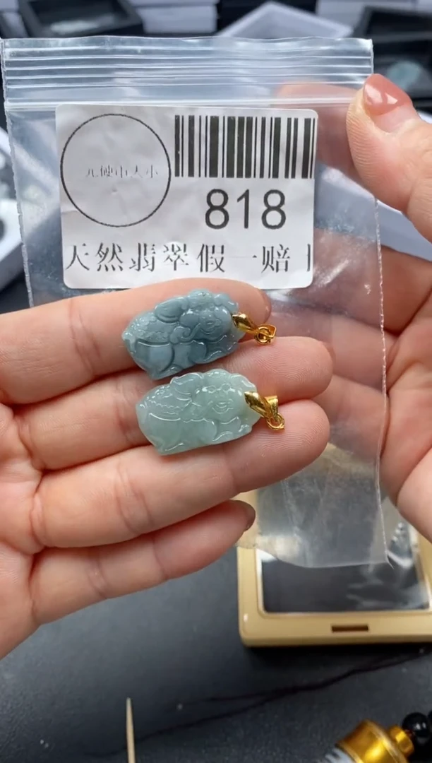 吊坠(不含链)未镶嵌翡翠818