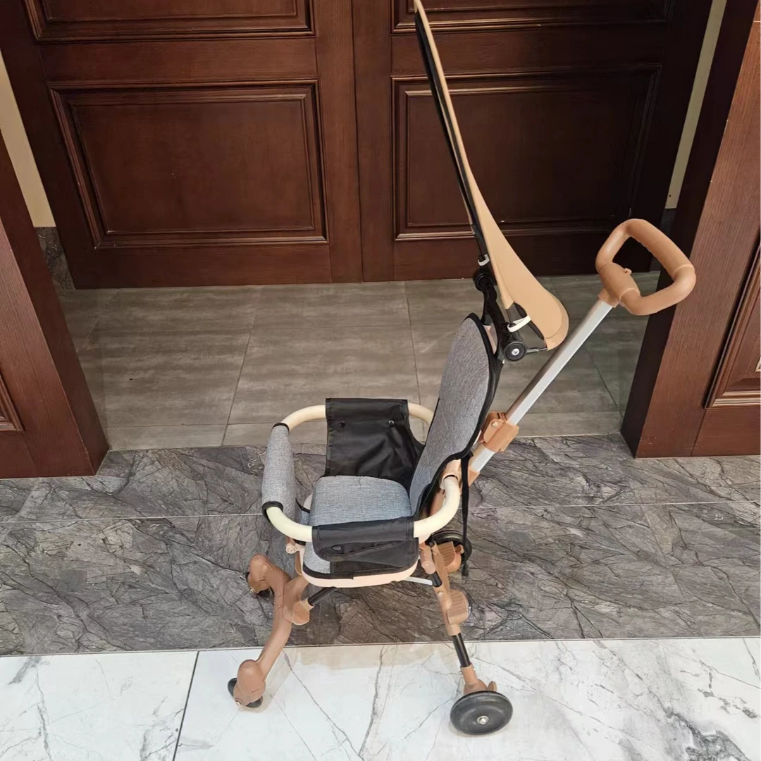 d便携式四轮推车可折叠简易遛娃神器婴儿手推车