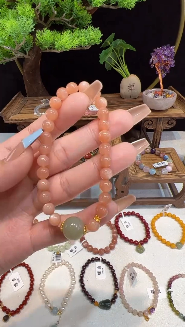 【闪购商品】手链未镶嵌长石手饰@@