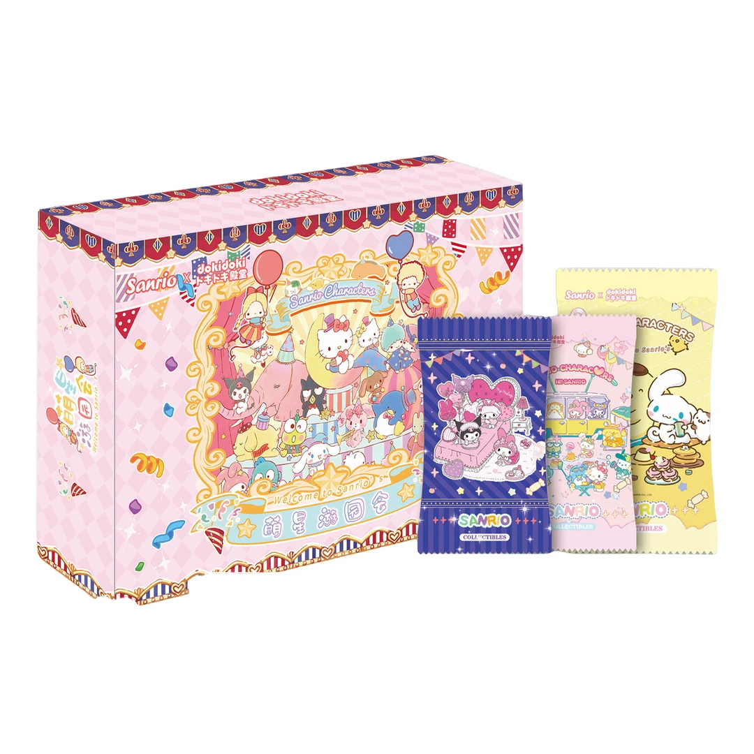 叠叠【Doki殿堂× 三丽鸥第二弹】- 萌星游园会集换式收藏卡牌