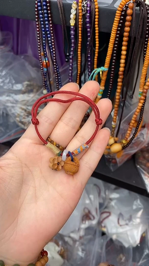 桃木手串/手链桃木梅花手绳