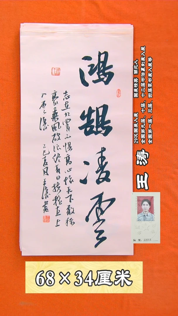 书法10R王涛书法作品