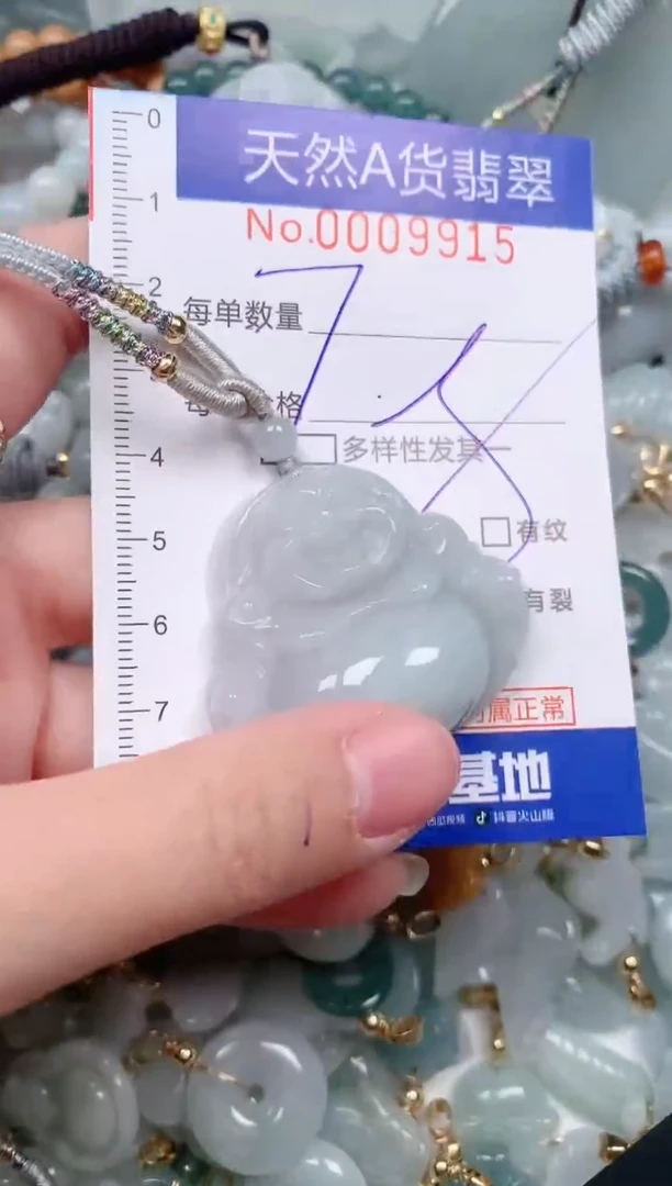 【闪购商品】翡翠挂件未镶嵌00009915