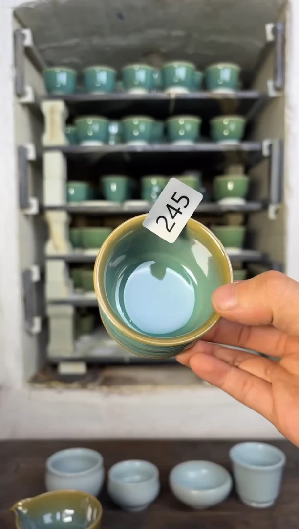 【闪购商品】摆件钧瓷窑变精品茶器