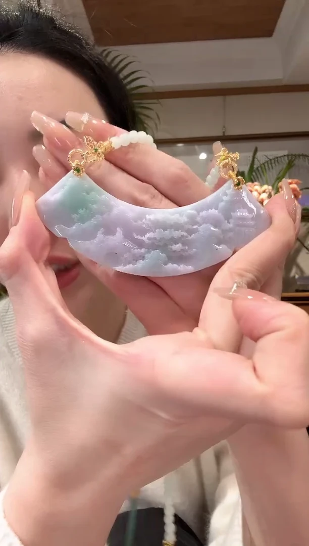 【闪购商品】翡翠颈饰未镶嵌国风