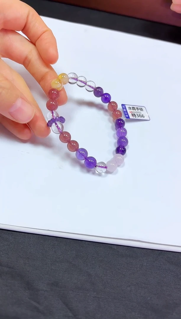 颈饰未镶嵌水晶手链