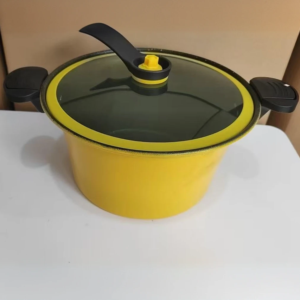 微压锅高压锅家用新款多功能不粘锅压力锅汤锅电磁炉燃气通用锅具