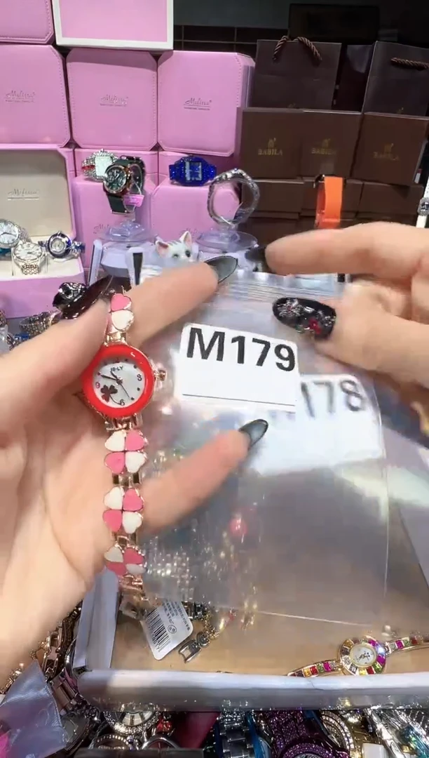 石英机芯不锈钢不锈钢直播定闪专用