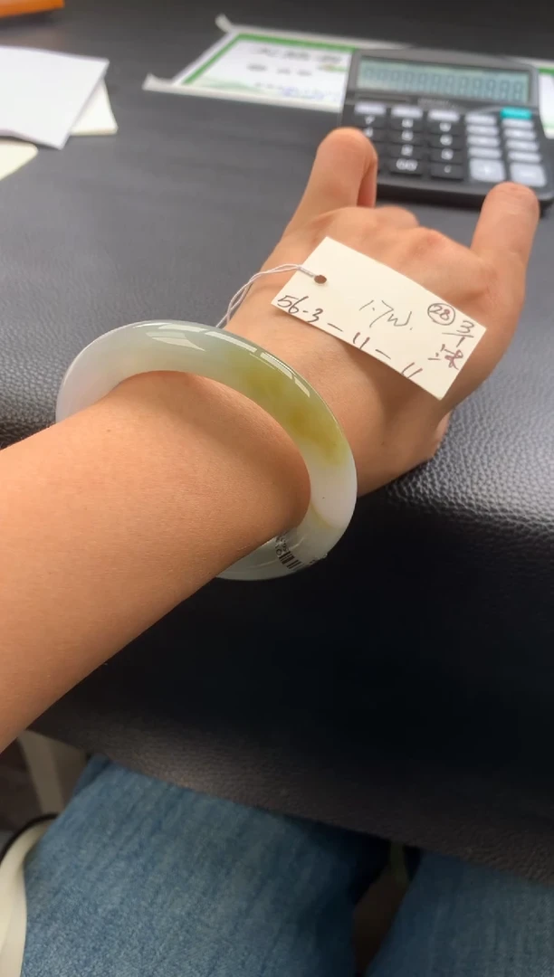 未镶嵌手镯翡翠翡翠手镯#28 圈口56