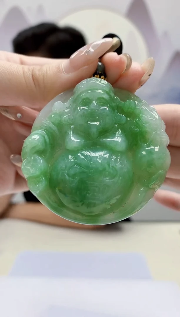 定制翡翠未镶嵌4917jw-毛货挂件122