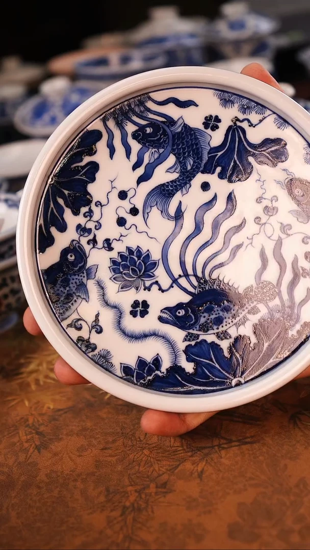 景德镇手工手绘茶器-105