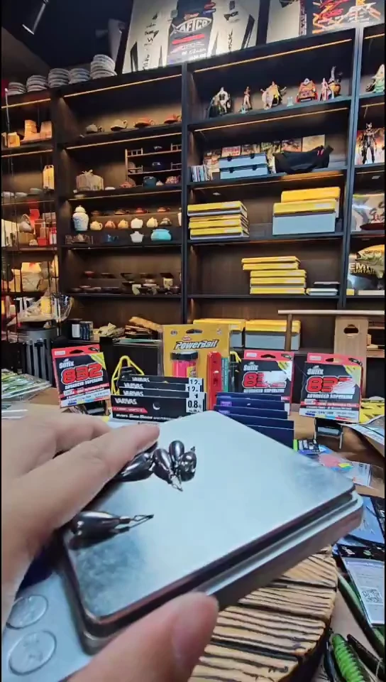 钨钢铅坠 7G 倒吊钨钢 5枚