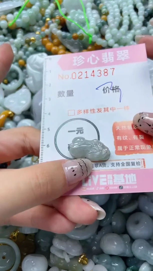 翡翠未镶嵌颈饰闪购0214387