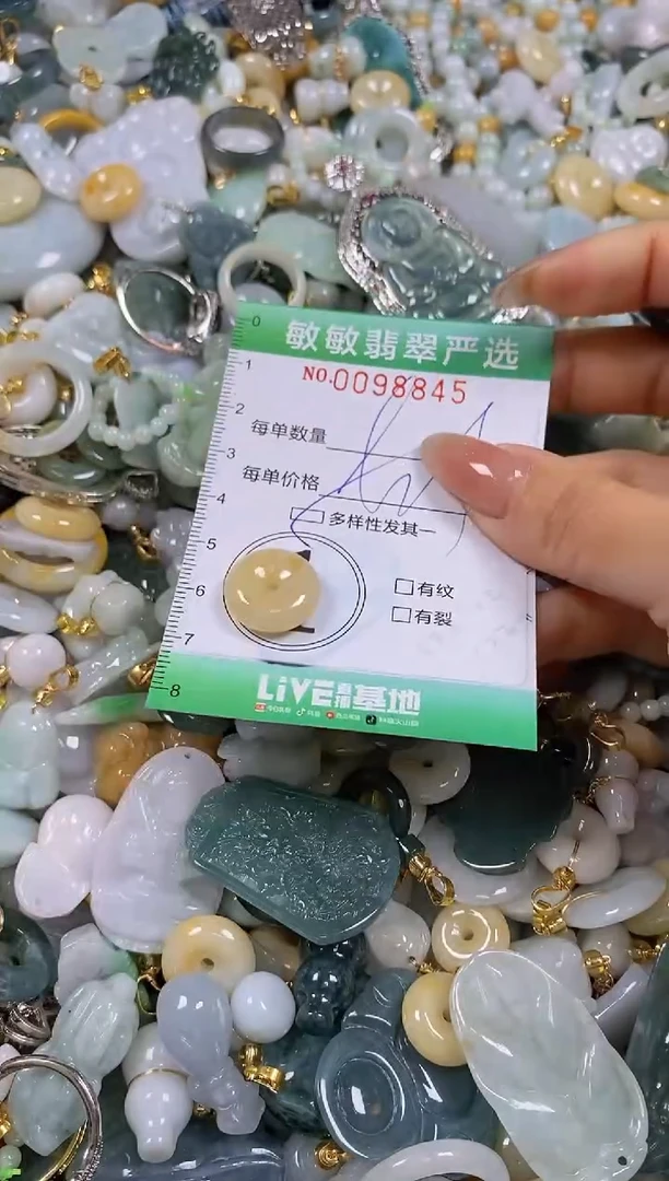 【闪购商品】翡翠颈饰未镶嵌闪购0098845多样性发其一