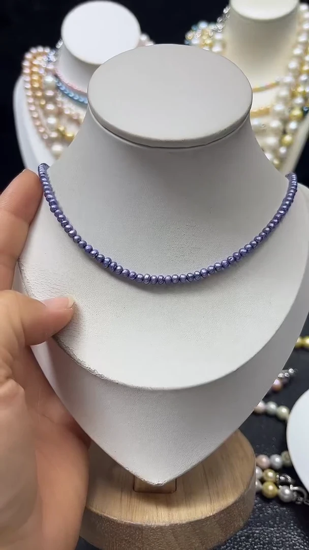 颈饰未镶嵌淡水珍珠多人