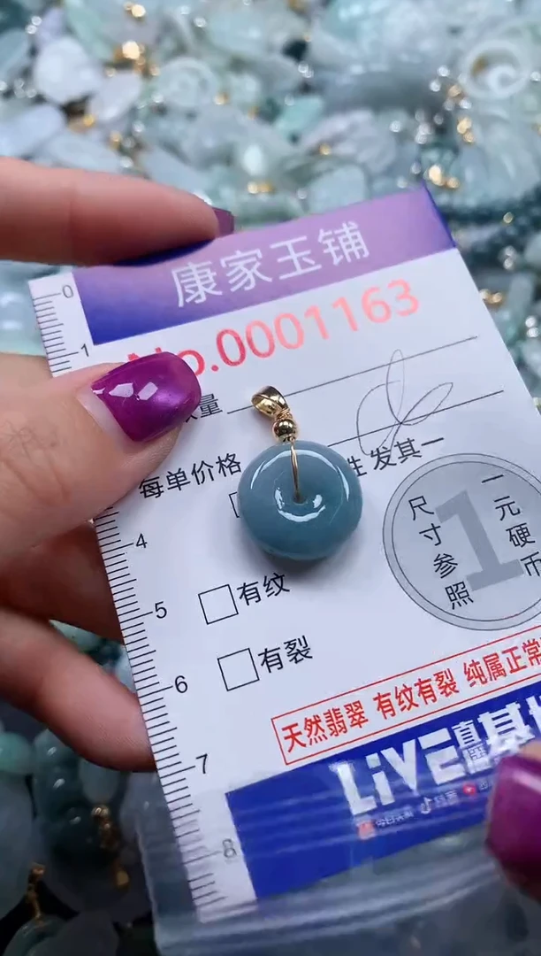 颈饰未镶嵌翡翠1163