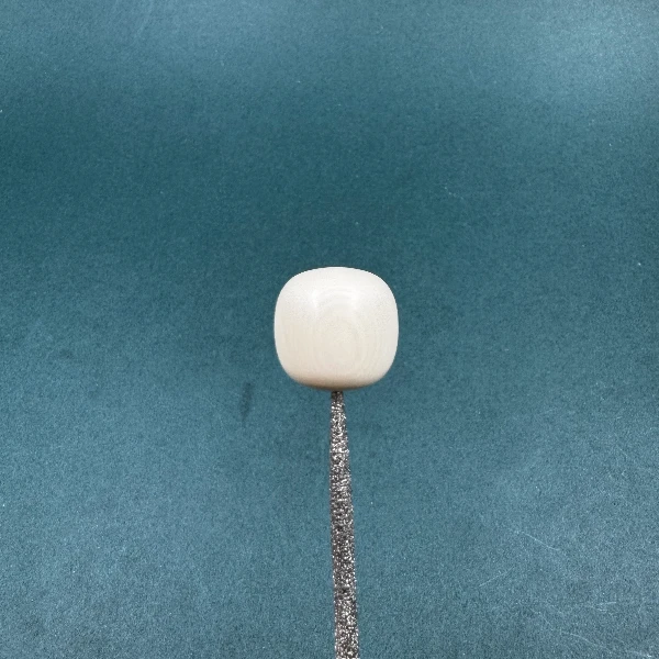 K3337天然猛犸牙  5A单珠15*14mm （微微瑕）支持鉴定假一罚四