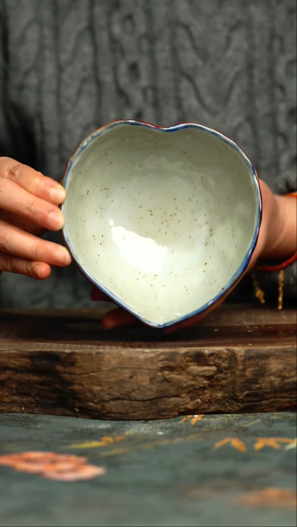 【闪购商品】杯釉下彩手工手绘同款陶器