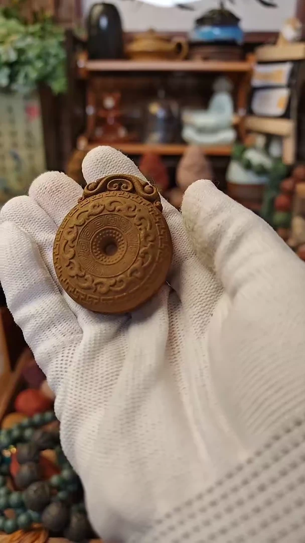 【闪购商品】五方黄色平安扣一个